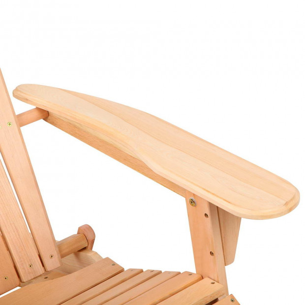 Adirondack Chair Set - Natural Image 4