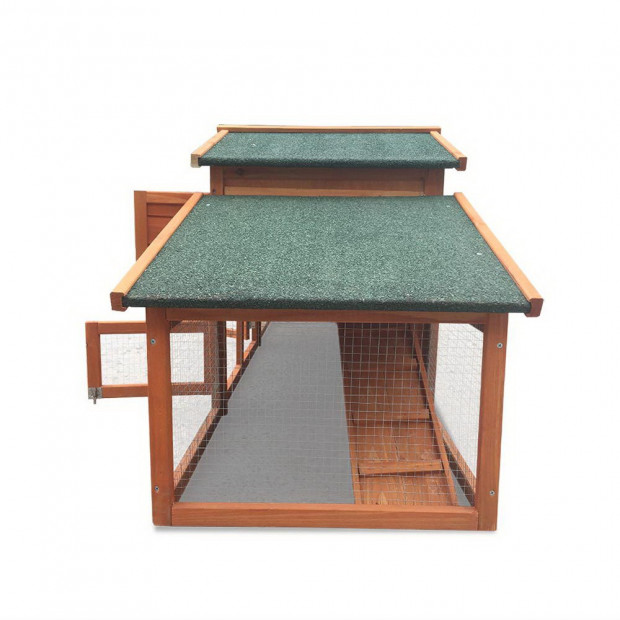 Chicken Coop Rabbit Hutch Hen Cage House Image 5