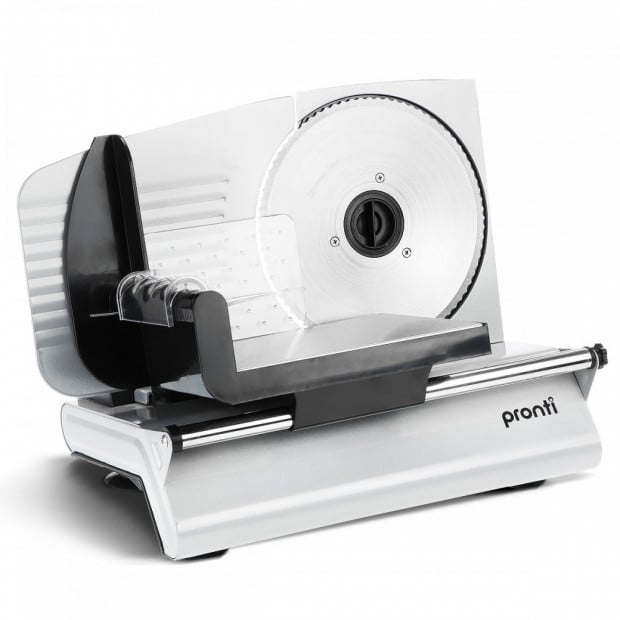 Pronti Deli and Food Meat Slicer with 2 Blades