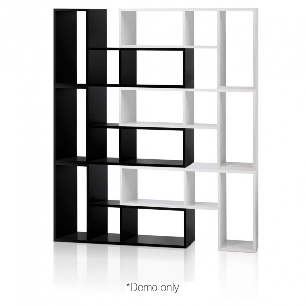 DIY L Shaped Display Shelf - White Image 5
