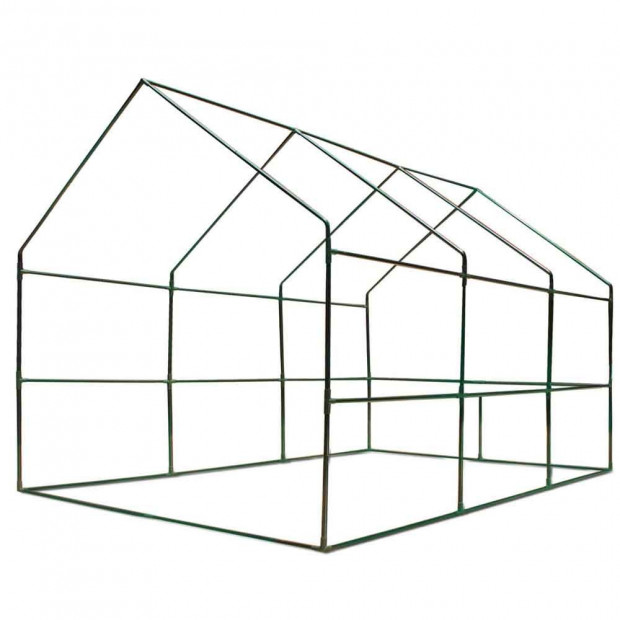 Greenhouse with Green PE Cover - 3.5M x 2M Image 4