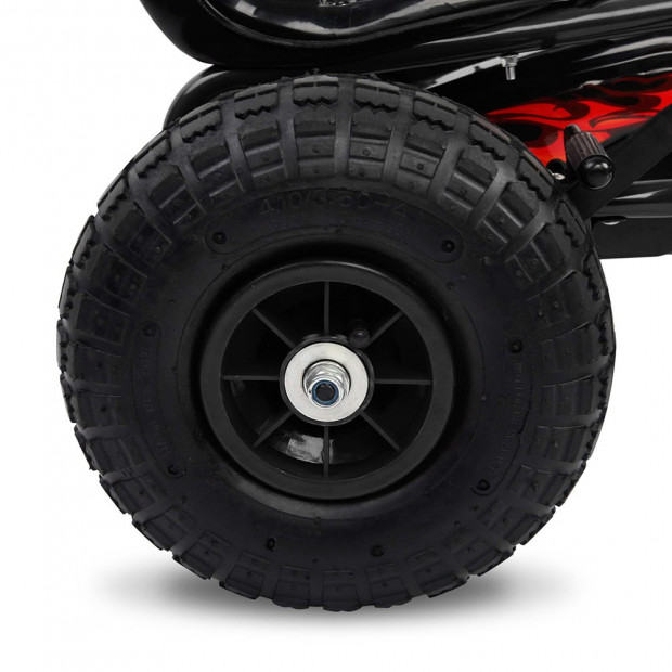 Kids Pedal Go Kart - Black Image 5