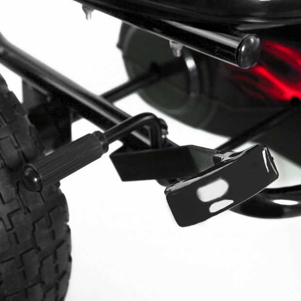 Kids Pedal Go Kart - Black Image 6