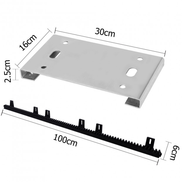 Automatic Sliding Gate Opener - 1200KG - 6M with Keypad Image 3