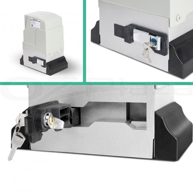 1200kg Automatic Sliding Gate Opener with 2 Remote Controllers Image 7