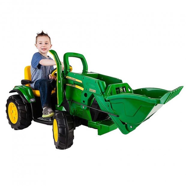 John Deere Kids Ride On 12V Ground Loader