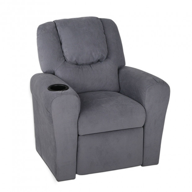 Kids Recliner - Grey