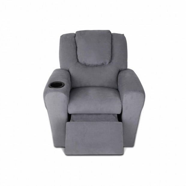 Kids Recliner - Grey Image 7