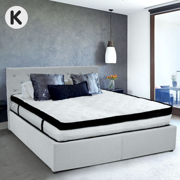 Laura Hill King Mattress with Euro Top Layer - 32cm