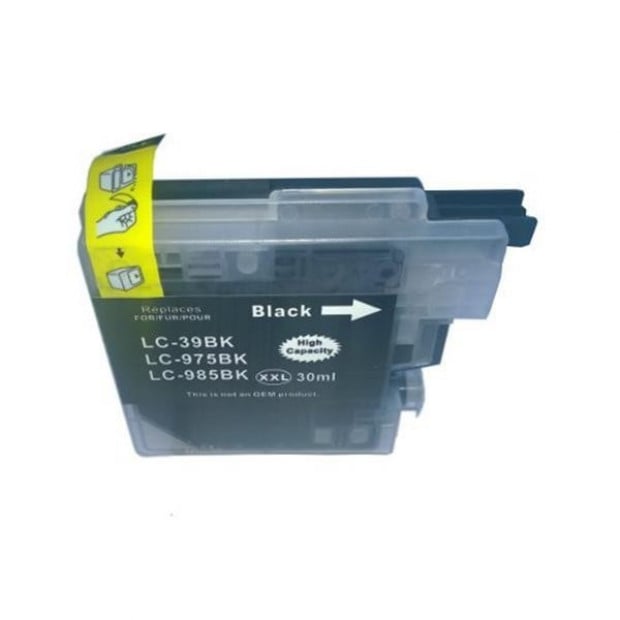 Suit Brother. LC39 Compatible Black Cartridge
