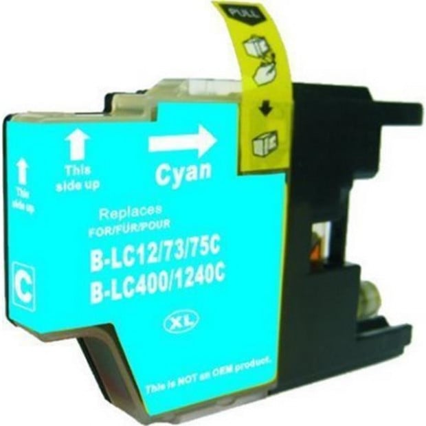 Suit Brother. LC73XL Cyan Compatible Inkjet Cartridge