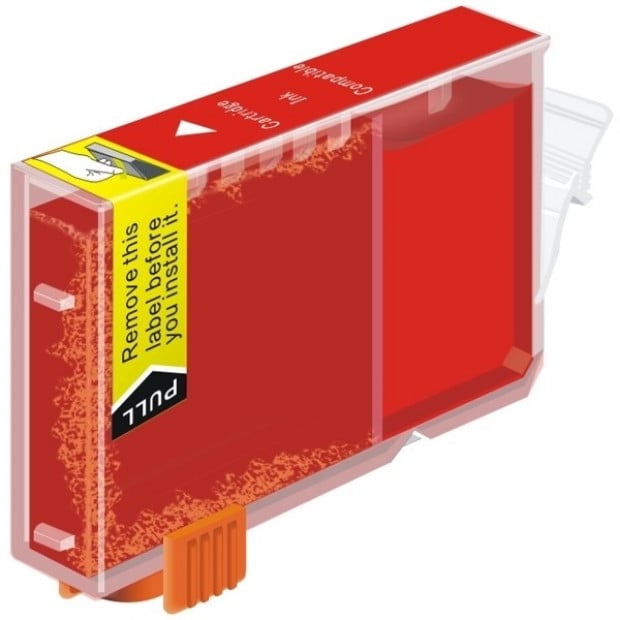 Suit Canon. BCI-6 Red Compatible Inkjet Cartridge