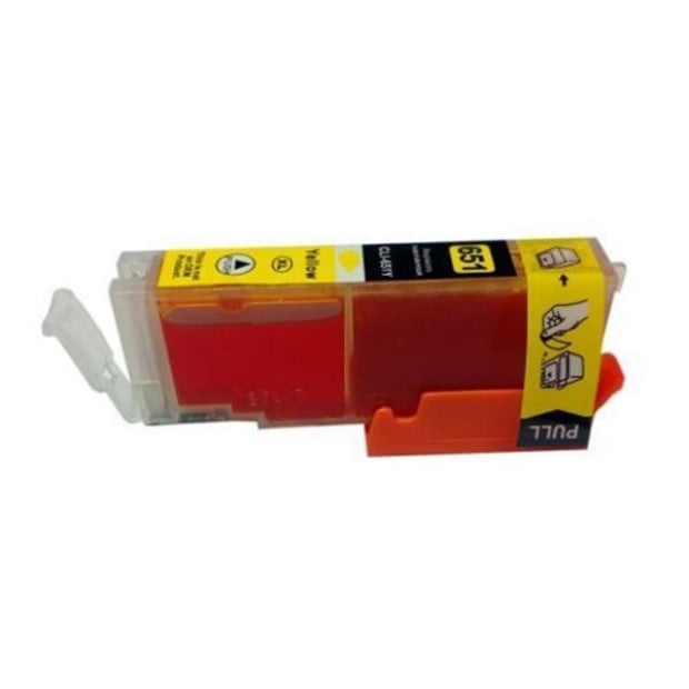 Suit Canon. CLI-651XL Yellow Compatible Inkjet Cartridge