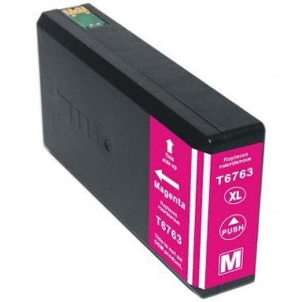 Suit Epson. 676XL (T6763) Magenta Compatible Inkjet Cartridge