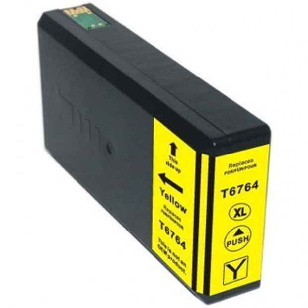 Suit Epson. 676XL (T6764) Yellow Compatible Inkjet Cartridge