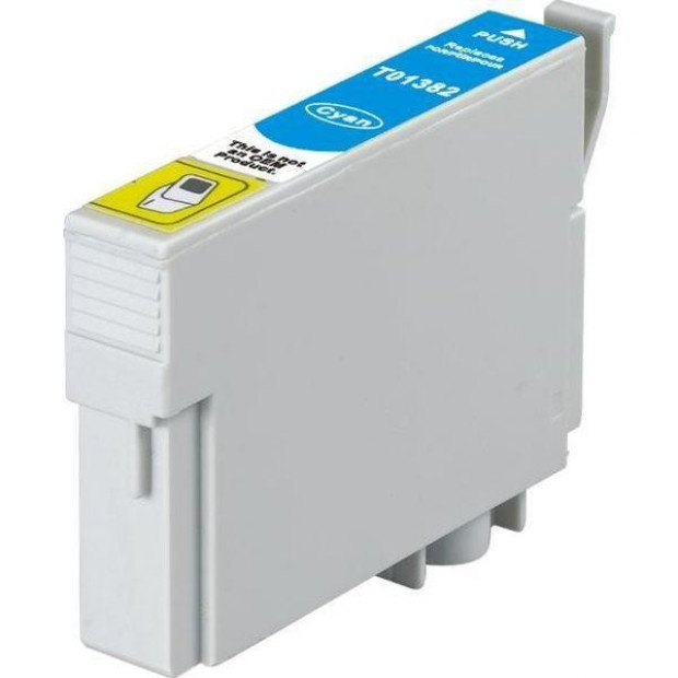 Suit Epson. T1382 (138) Pigment Cyan Compatible Inkjet Cartridge