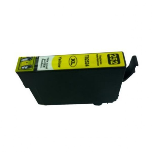 Suit Epson. 252XL Yellow Compatible Inkjet Cartridge