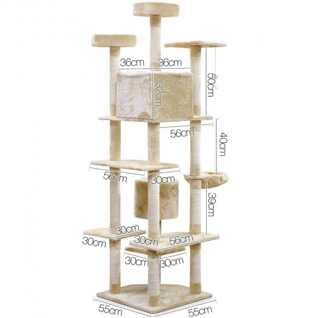 Giant Cat Tree - 203 x 55cm Image 9