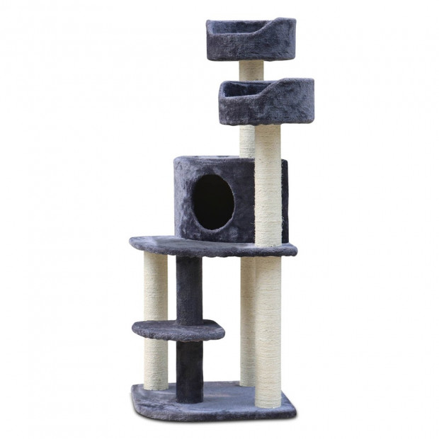 Cat Scratch Tree 126CM Grey