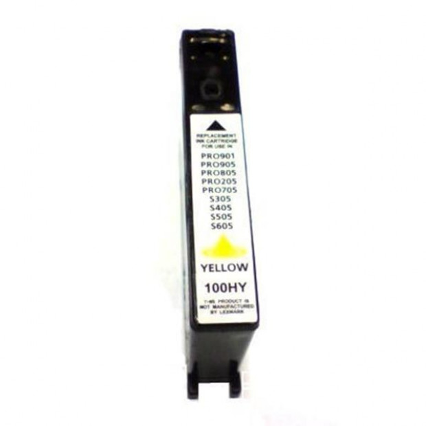 Suit Lexmark. 100XL Yellow Compatible Inkjet Cartridge