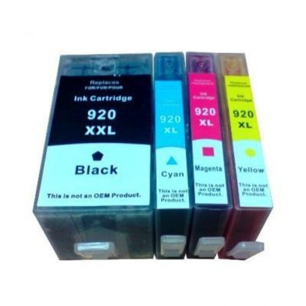 Compatible Inkjet Cartridges set of 4 to suit HP 920XL