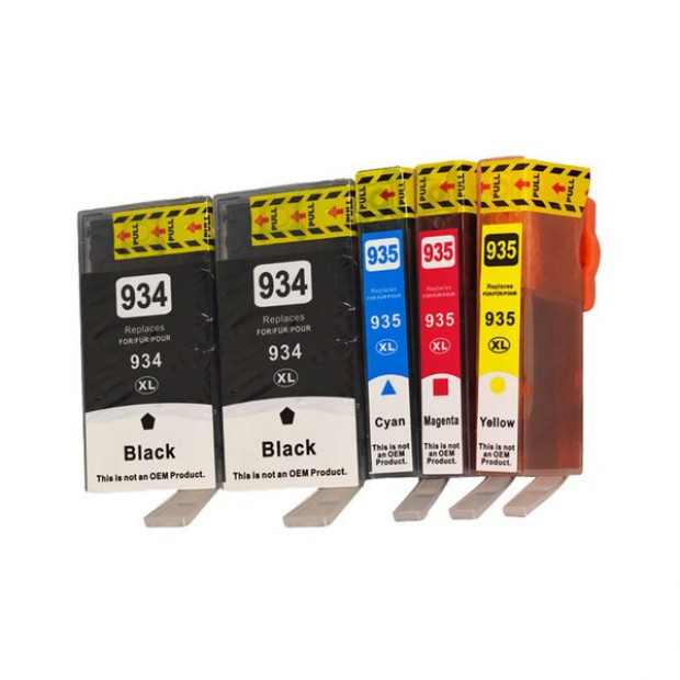 Inkjet Cartridge Set PLUS Extra Black to suit HP 934XL Series