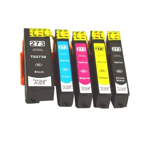 Inkjet Cartridge Set of 5 to suit Epson 273XL