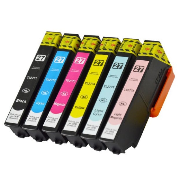 Inkjet Cartridges Set of 6 to suit Epson 277XL