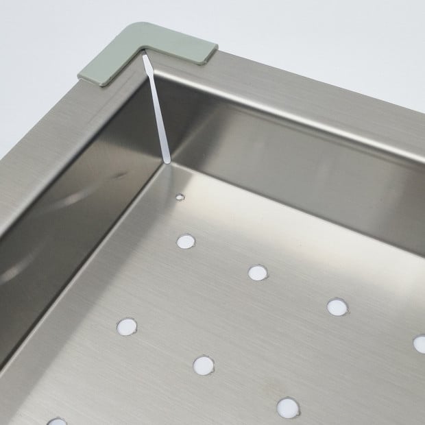 Stainless Steel Sink Colander 425 x 250mm Image 3
