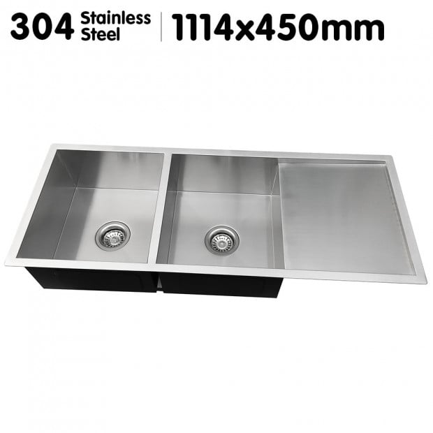 304 Stainless Steel Sink - 1114 x 450mm