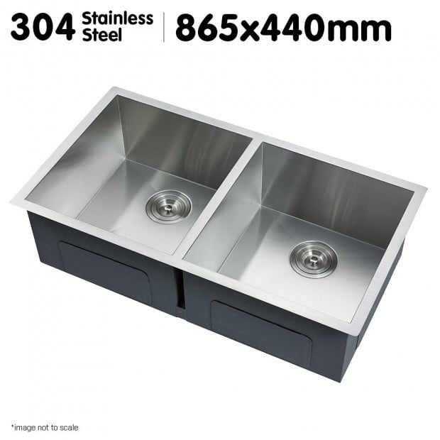 304 Stainless Steel Sink - 865 x 440mm