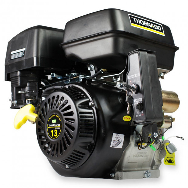 Petrol 389cc Electric Start Stationary Motor 13HP Engine - 25.4mm Shaft
