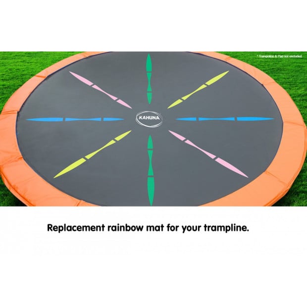 Kahuna Replacement Trampoline Mat — Rainbow for Classic, Rainbow, and Pro Models Image 2