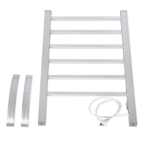 6 Rung Electric Heated Towel Rail Image 3