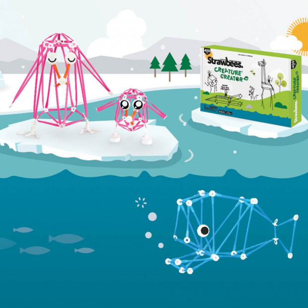 Strawbees Creature Creator Kit Image 1