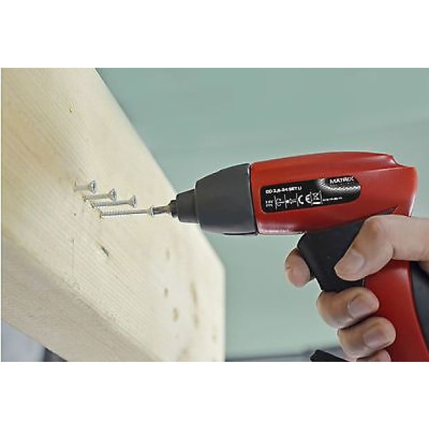 KULLER 4.8v Cordless Screwdriver Kit 24pc Image 5