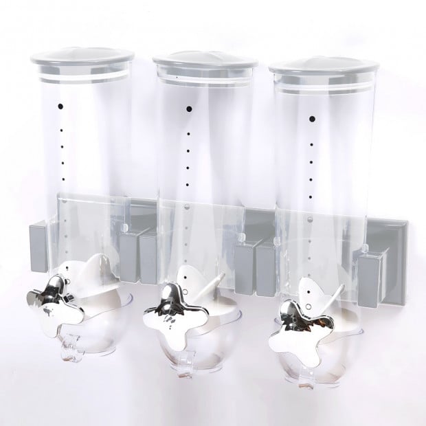 Wall Mounted Triple Cereal Dispenser Image 3