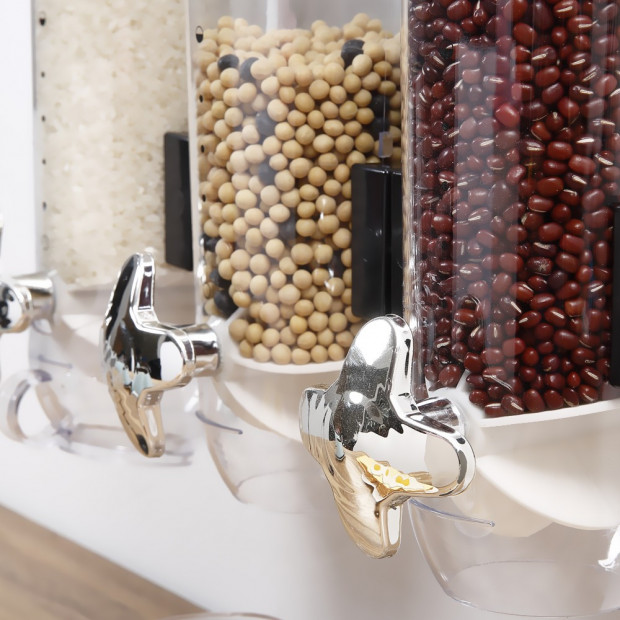Wall Mounted Triple Cereal Dispenser Image 4