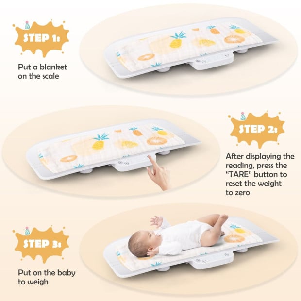 Digital Baby Scale With Tare & Hold Function Image 10