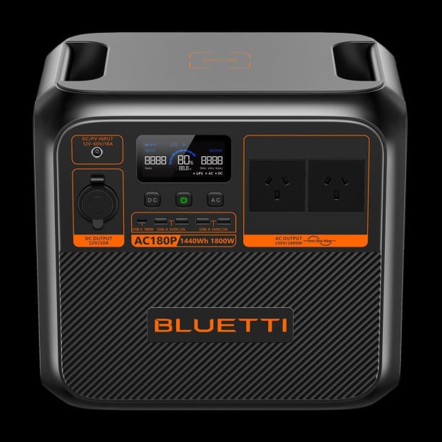 BLUETTI AC180P Solar Portable Power Station Image 3