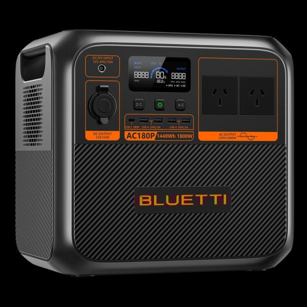 BLUETTI AC180P Solar Portable Power Station Image 8