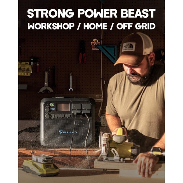 BLUETTI AC200MAX Portable Power Station Image 3