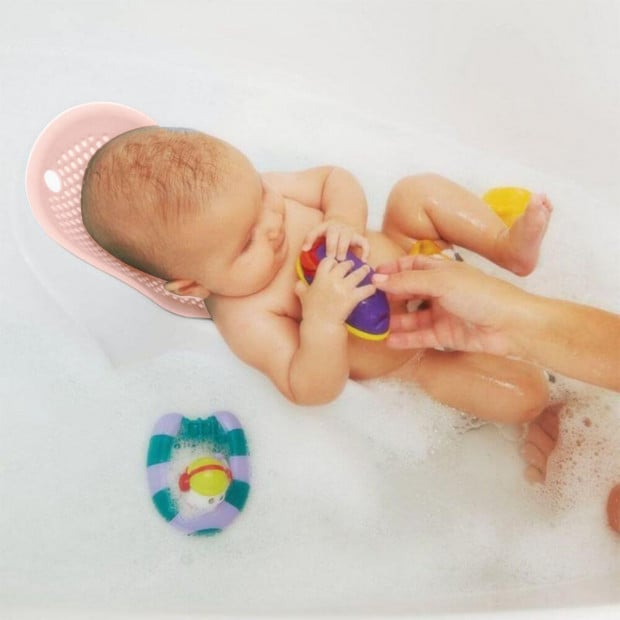 Angelcare AC584 Baby Bath Support Fit - Pink Image 5