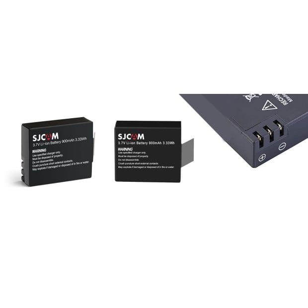 Rechargeable Battery For Sjcam Action Camera Sj4000 Sj5000 M10 Series Image 2