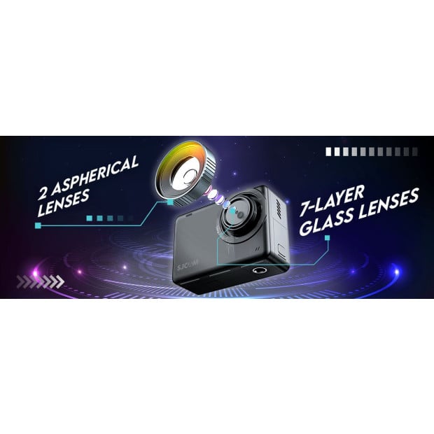 Sjcam Sj10x 10m Body Waterproof Action Camera Gyro Sports Cam Image 3