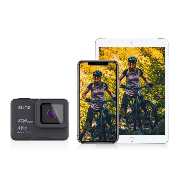 Sports Action Camera 4K Waterproof Touch Screen Remote Control 32GB Image 6