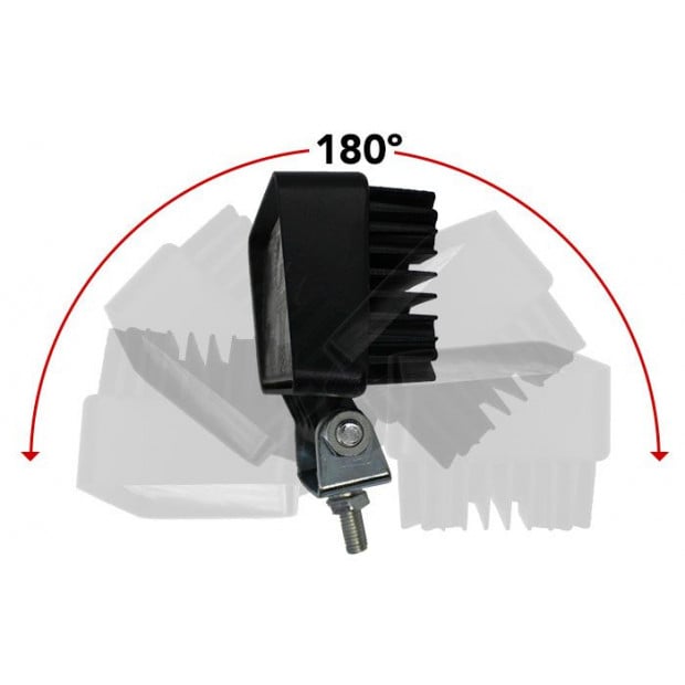 Elinz 4x 4in Led Work Light 72w Flood Lamp 60 Fog Ip67 Offroad 12v 24v Image 5