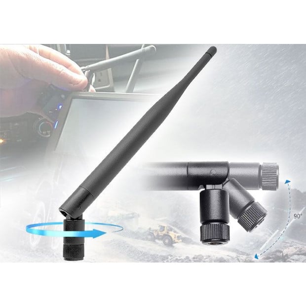 1x Aerial Digital Wireless 2.4 Ghz 5dbi Antenna RP SMA Male Connector Image 5