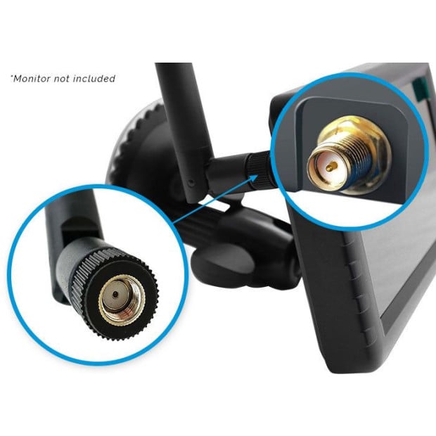 1x Aerial Digital Wireless 2.4 Ghz 5dbi Antenna RP SMA Male Connector Image 6