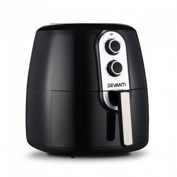 7L Oil Free Air Fryer - Black
